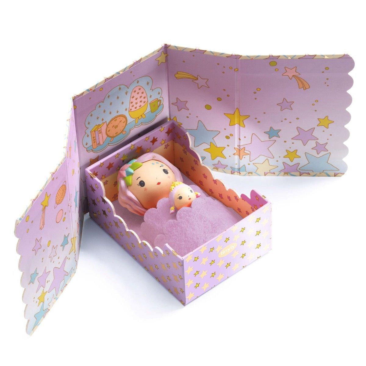 Djeco Tinyly Tinyroom Violet & Star