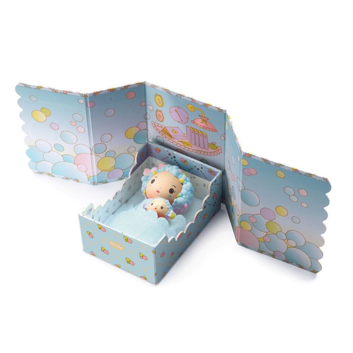 Djeco Tinyly Tinyroom Blue & Bubble