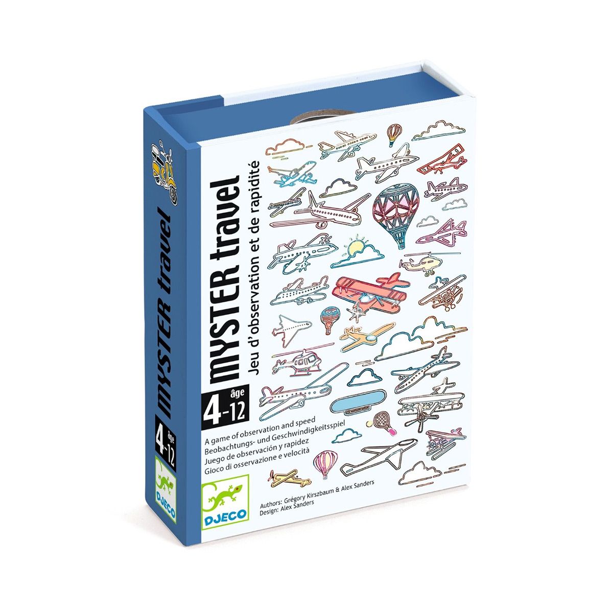 Djeco Kortspil Myster Travel