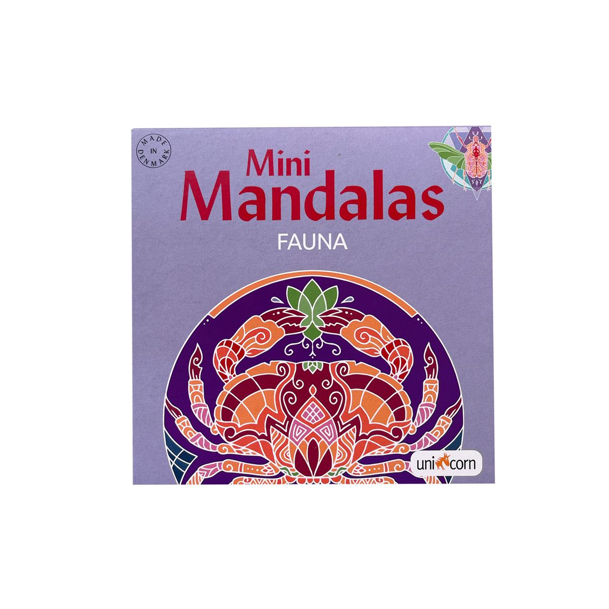 Mini Mandalas malebog - Fauna dyreverden