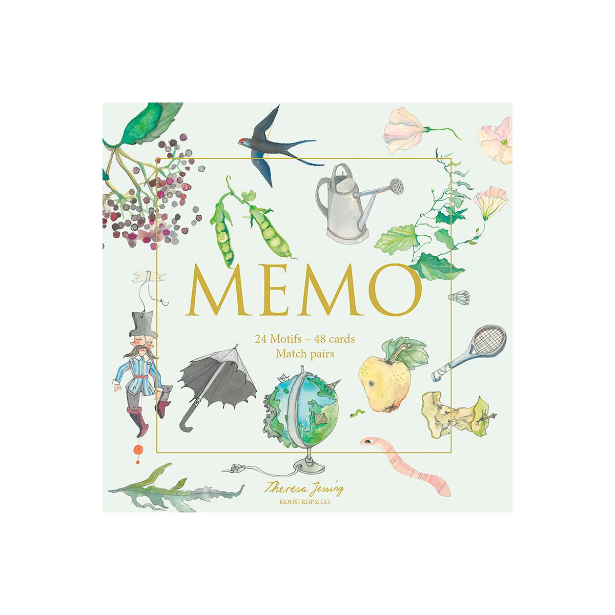 MEMO Spil - Garden Joys Theresa Jessing