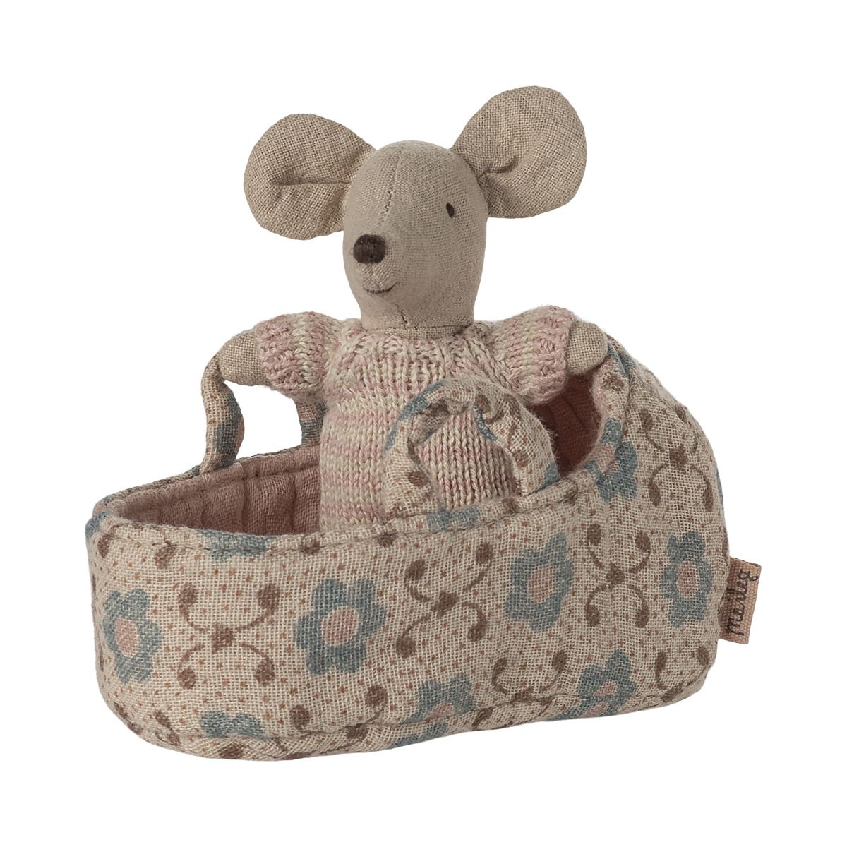 Maileg Babymus i lift - Rosa