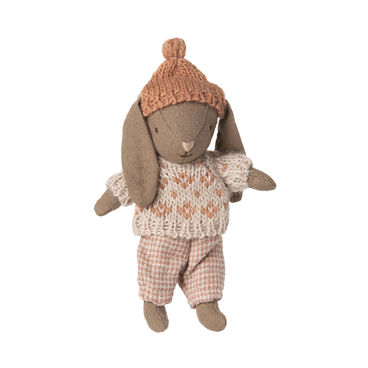 Maileg Micro Bunny Brun - Rose