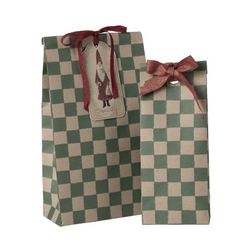 Maileg Gavepose Grøn Tern - Medium