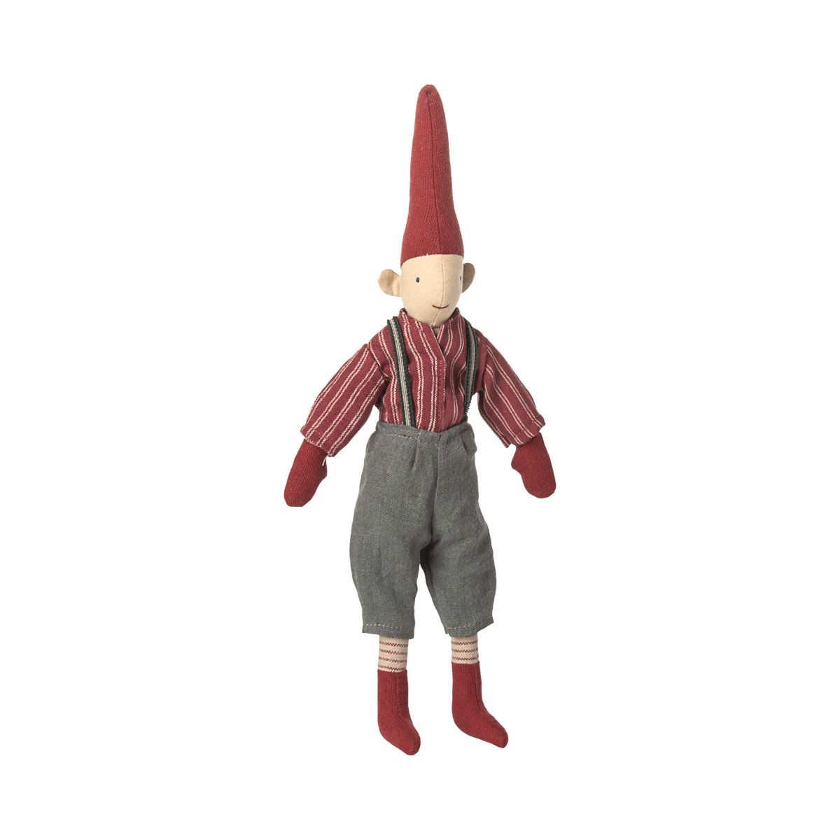 Maileg Mini nisse 2025 size 2 - Dreng med seler