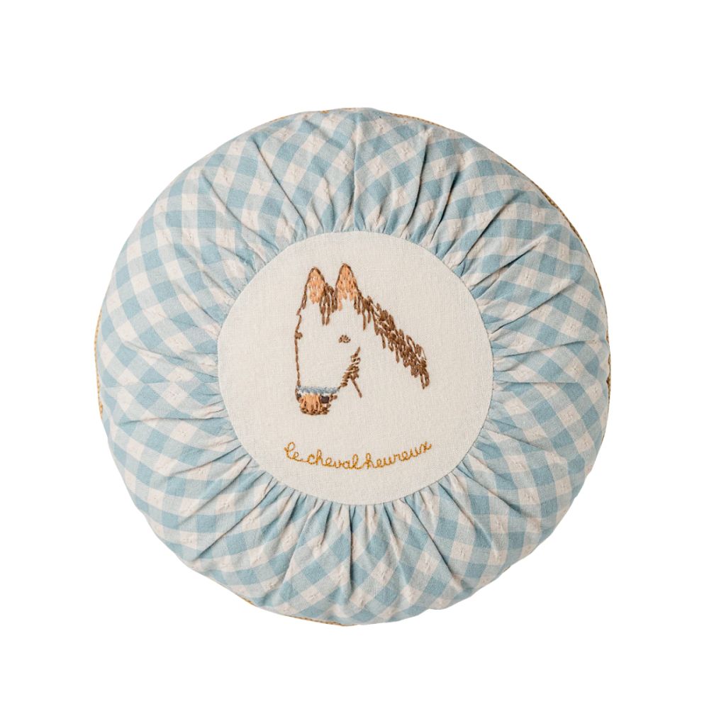 Maileg Rund Pude Lille - Pony