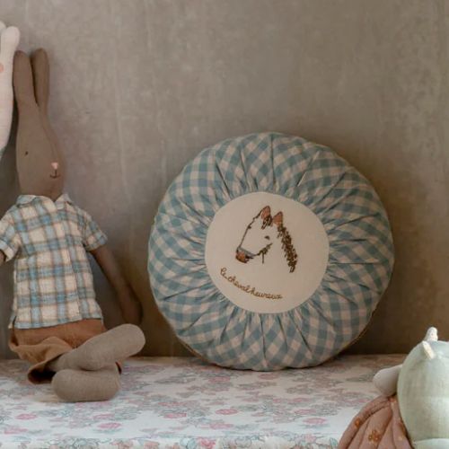 Maileg Rund Pude Lille - Pony