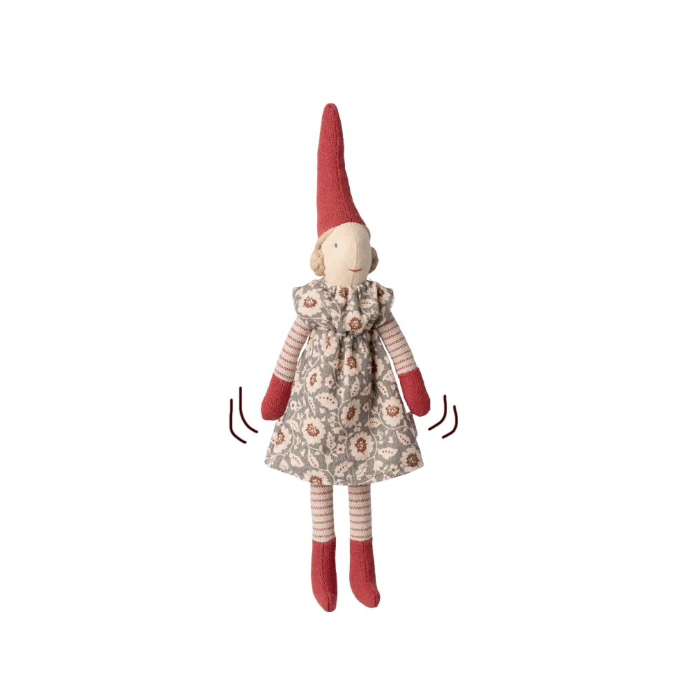Maileg Kravlenisse 2025 size 1 - Pige blomstret kjole