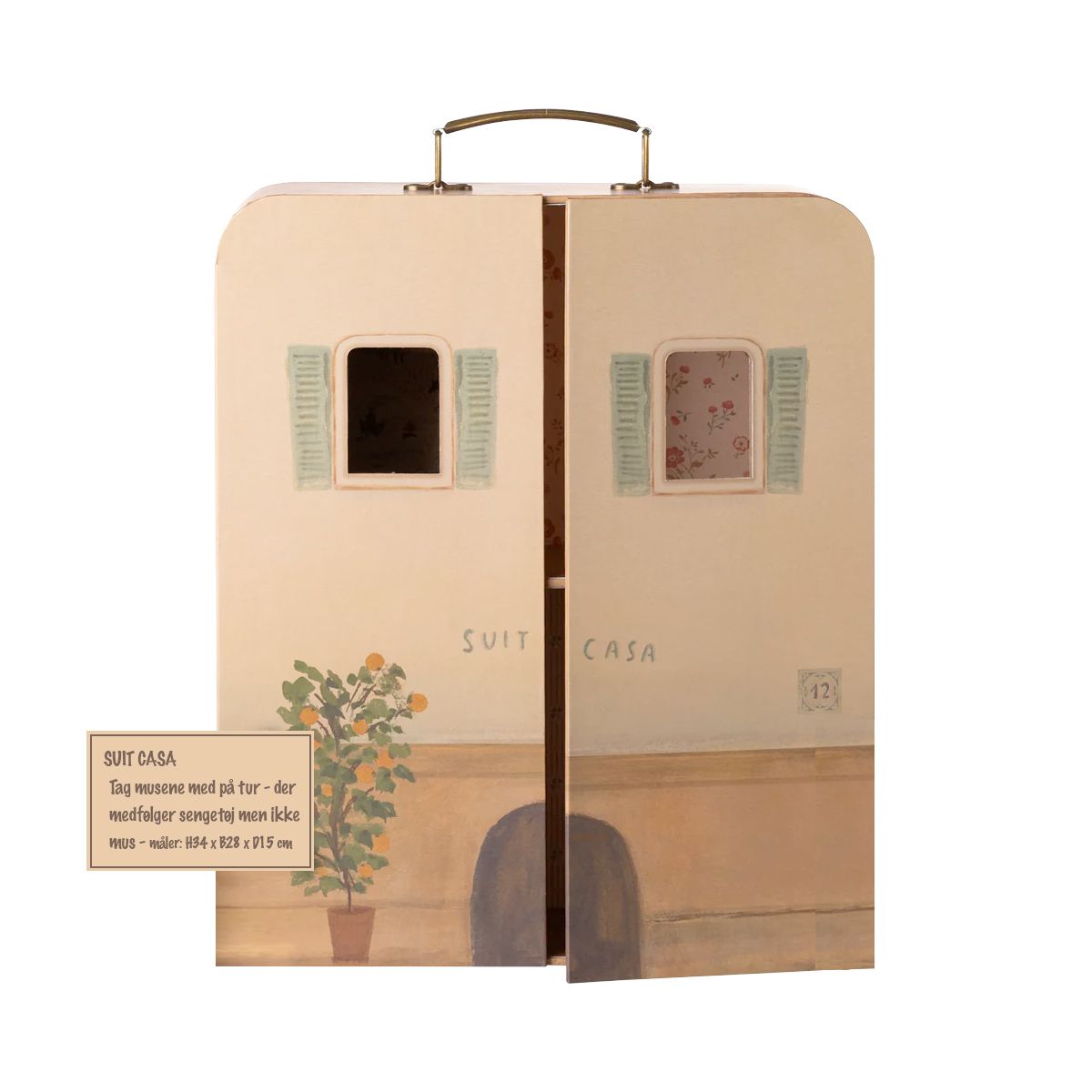 Maileg SuitCasa transportabelt hus til mus