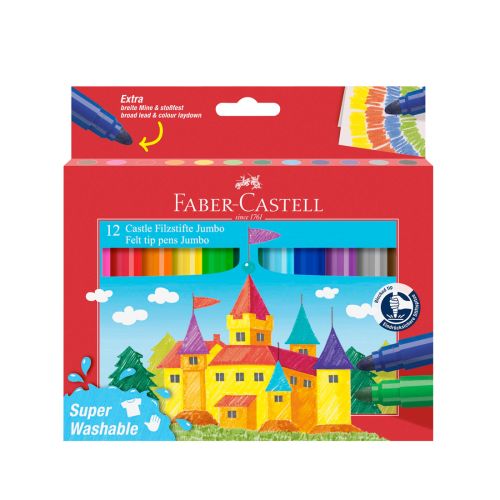 Faber Castell jumbo tusser 12 stk