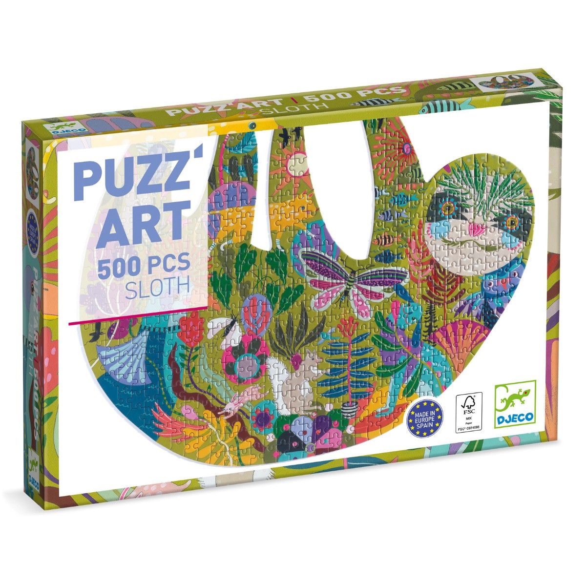 Djeco Puslespil puzz' art 500 Dovendyr