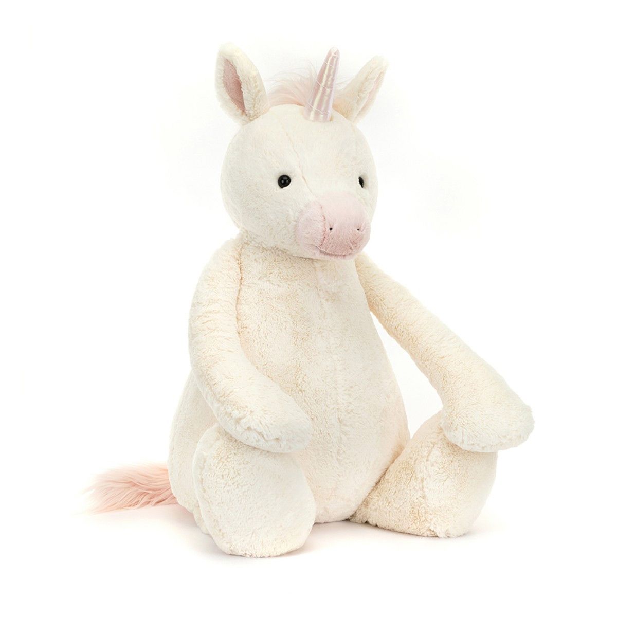 Jellycat Bashful Enhjørning Kæmpe 108 cm