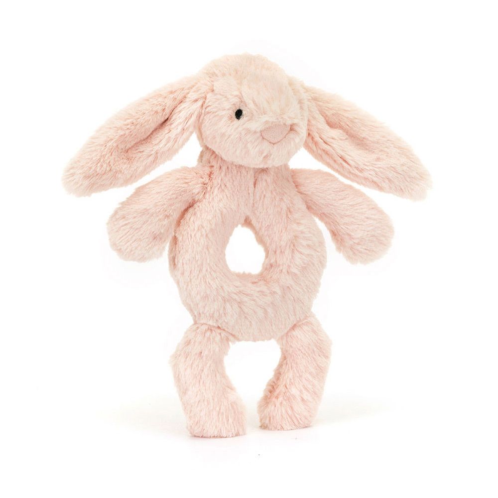 Jellycat Bashful Kanin Rangle Lyserød