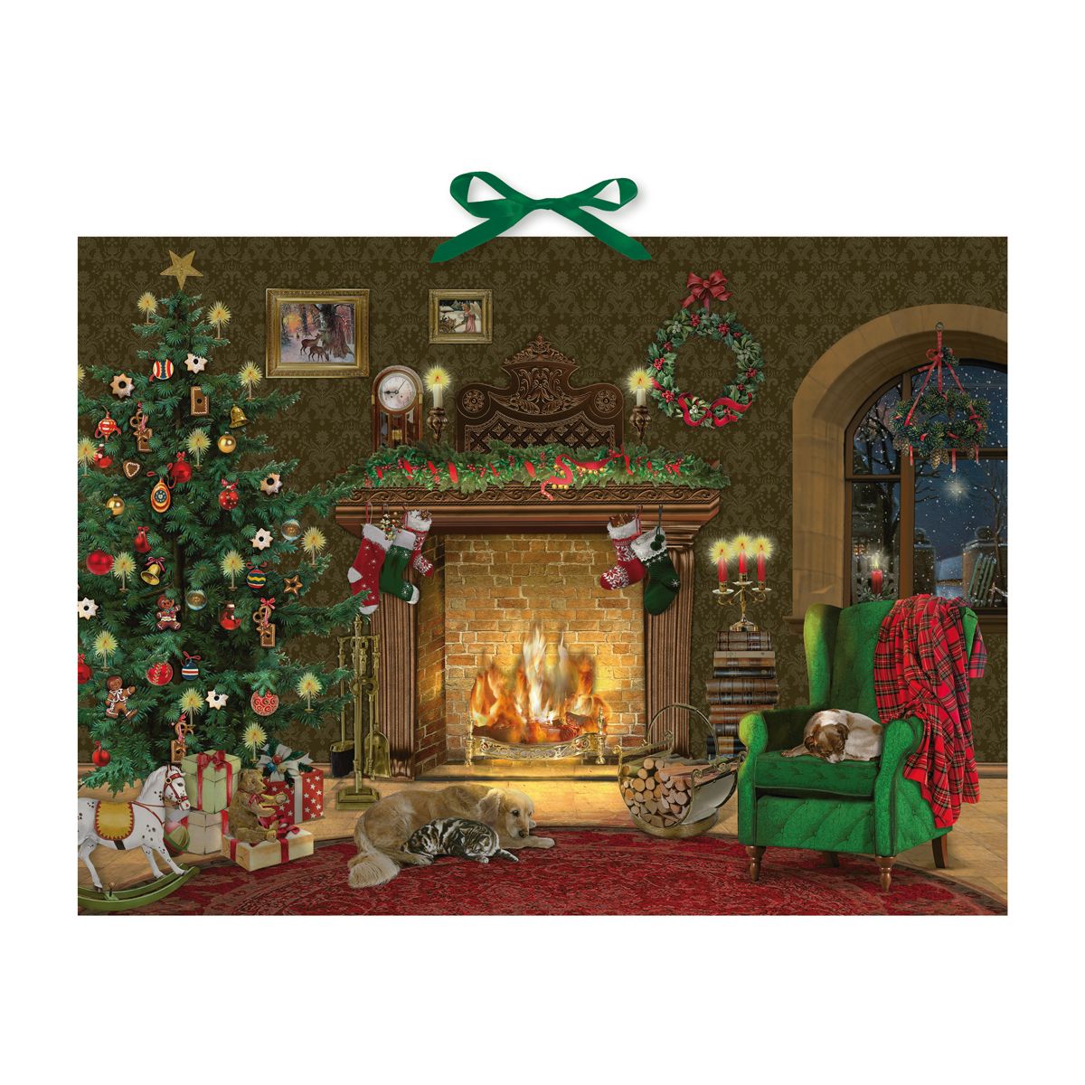 Julekalender lågekalender Julestue (SP72553)