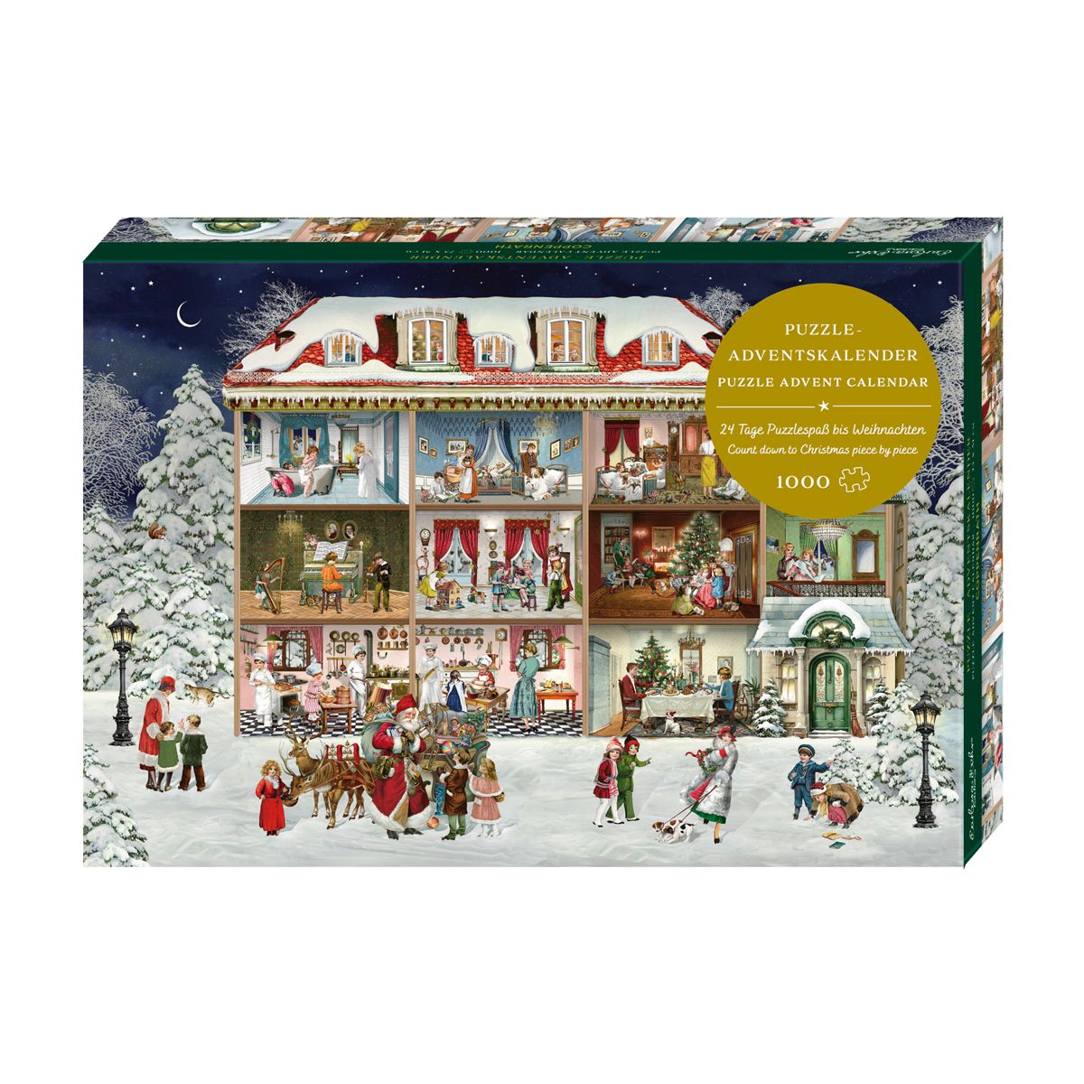 Puslespil Julekalender Julehus 1000 (SP95825)