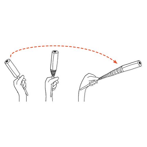 Magisk Papirsværd 1 stk ass