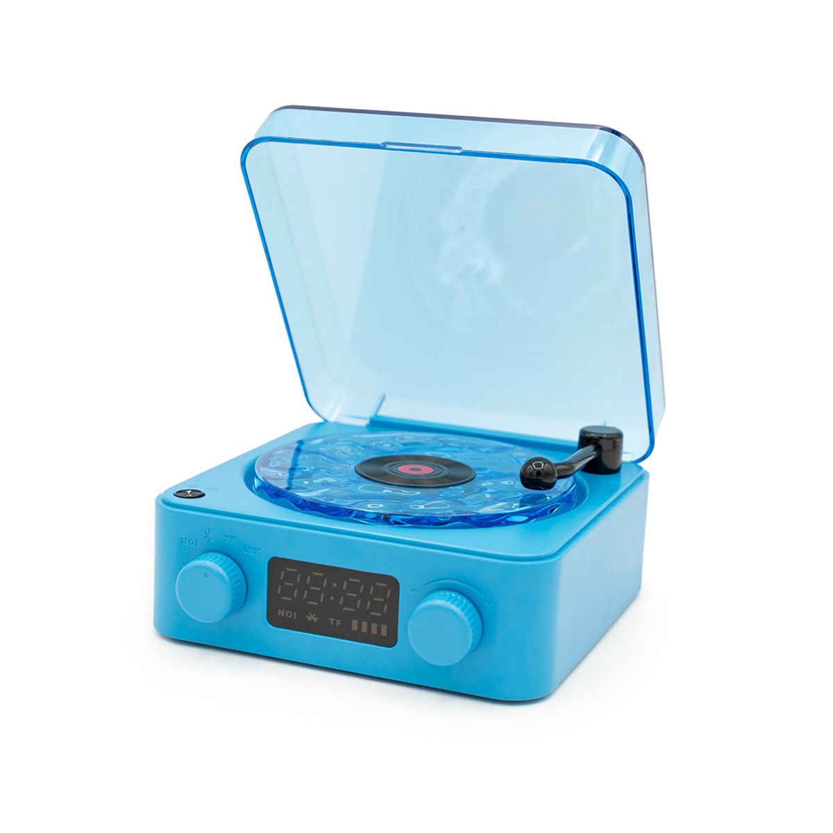 Magic Wave Natlampe med 4 funktioner Blå