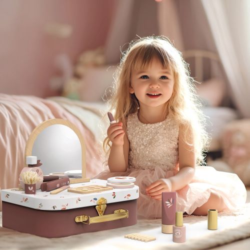 Speedy Monkey Sminkebord i kuffert 12 dele