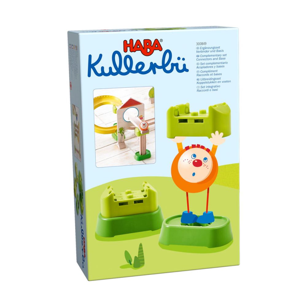 HABA Rollerby kuglebane ekstra fødder Olisan.dk