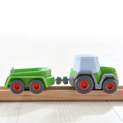 HABA Rollerby traktor med anhænger