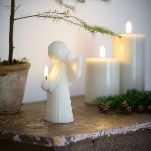 LED Stearinlys Engel H15,5 cm 
