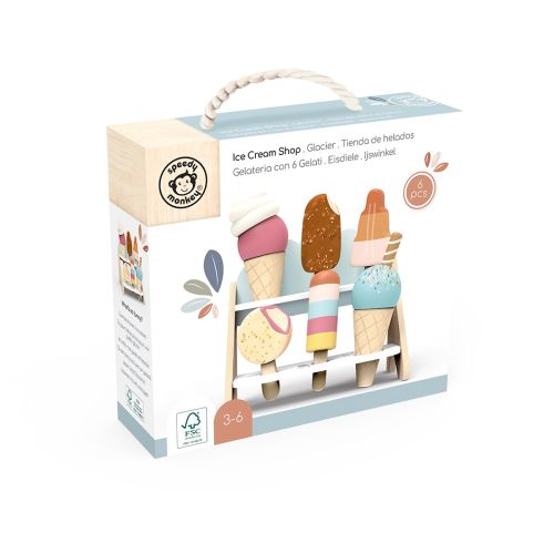 Speedy Monkey Legemad Isbutik 7 dele