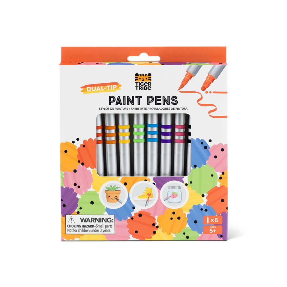 Tiger Tribe maling tusser 8 stk