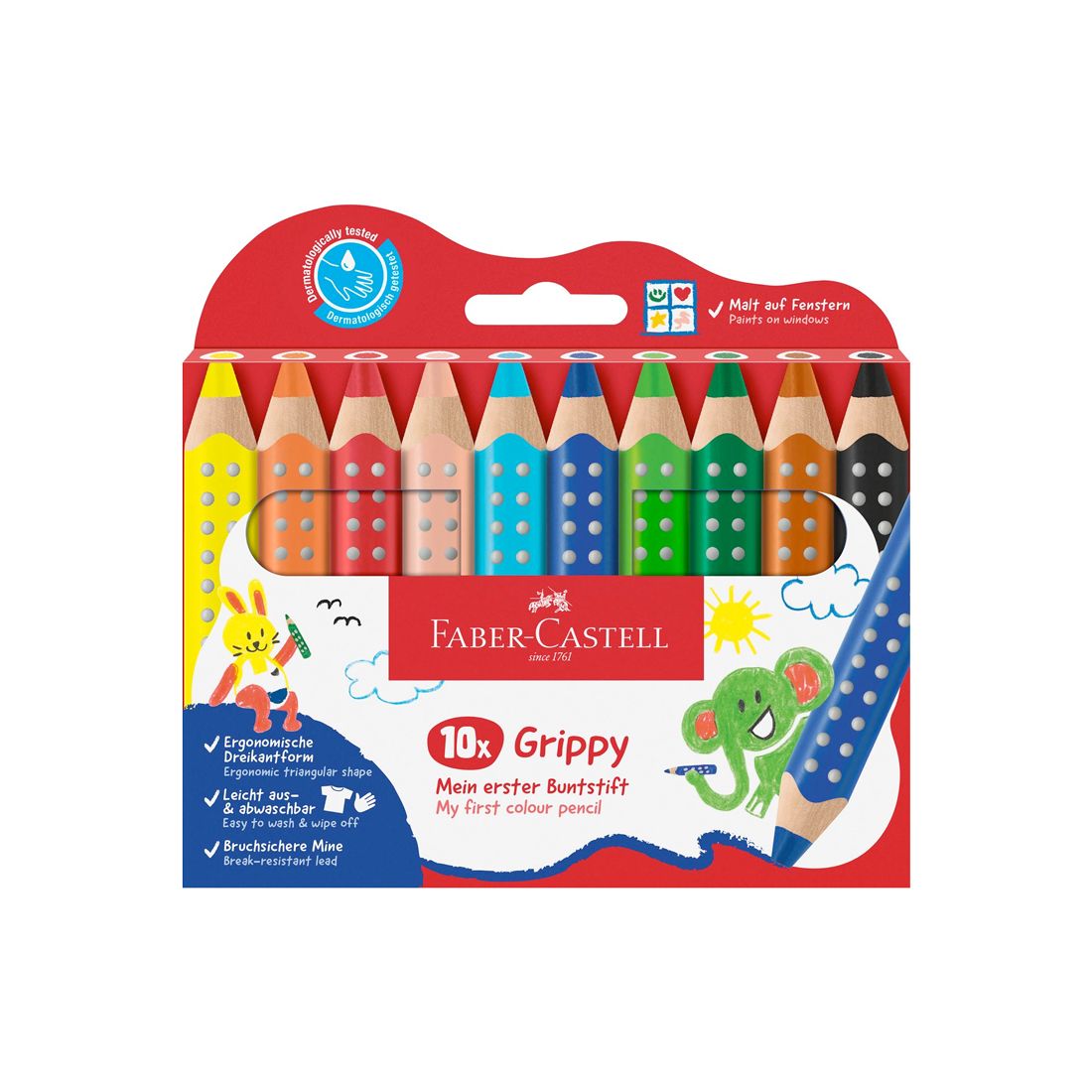 Faber-Castell Jumbo Grip XXL 10 stk.