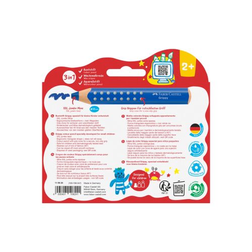 Faber-Castell Jumbo Grip XXL 10 stk.