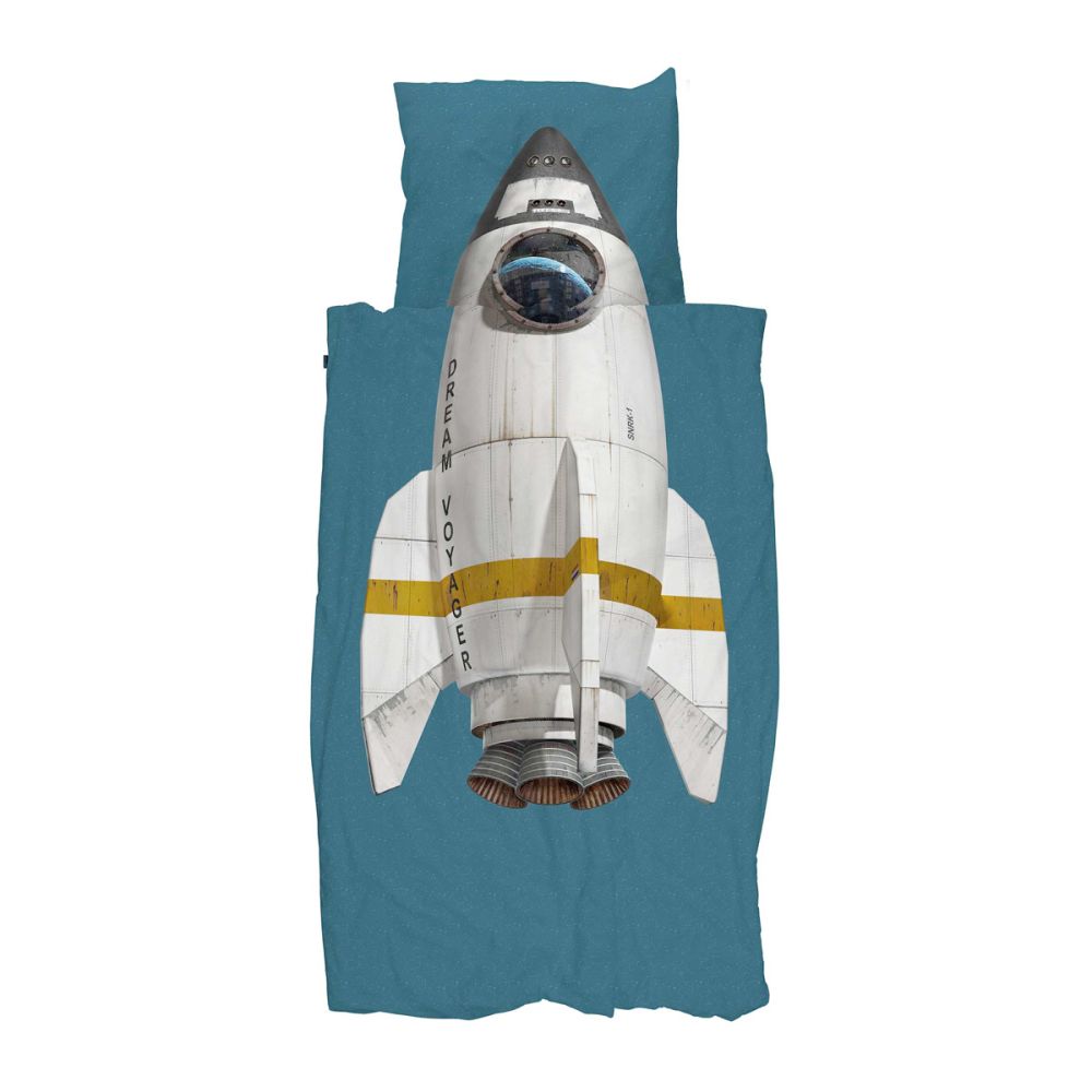 SNURK Rumraket sengetøj voksen