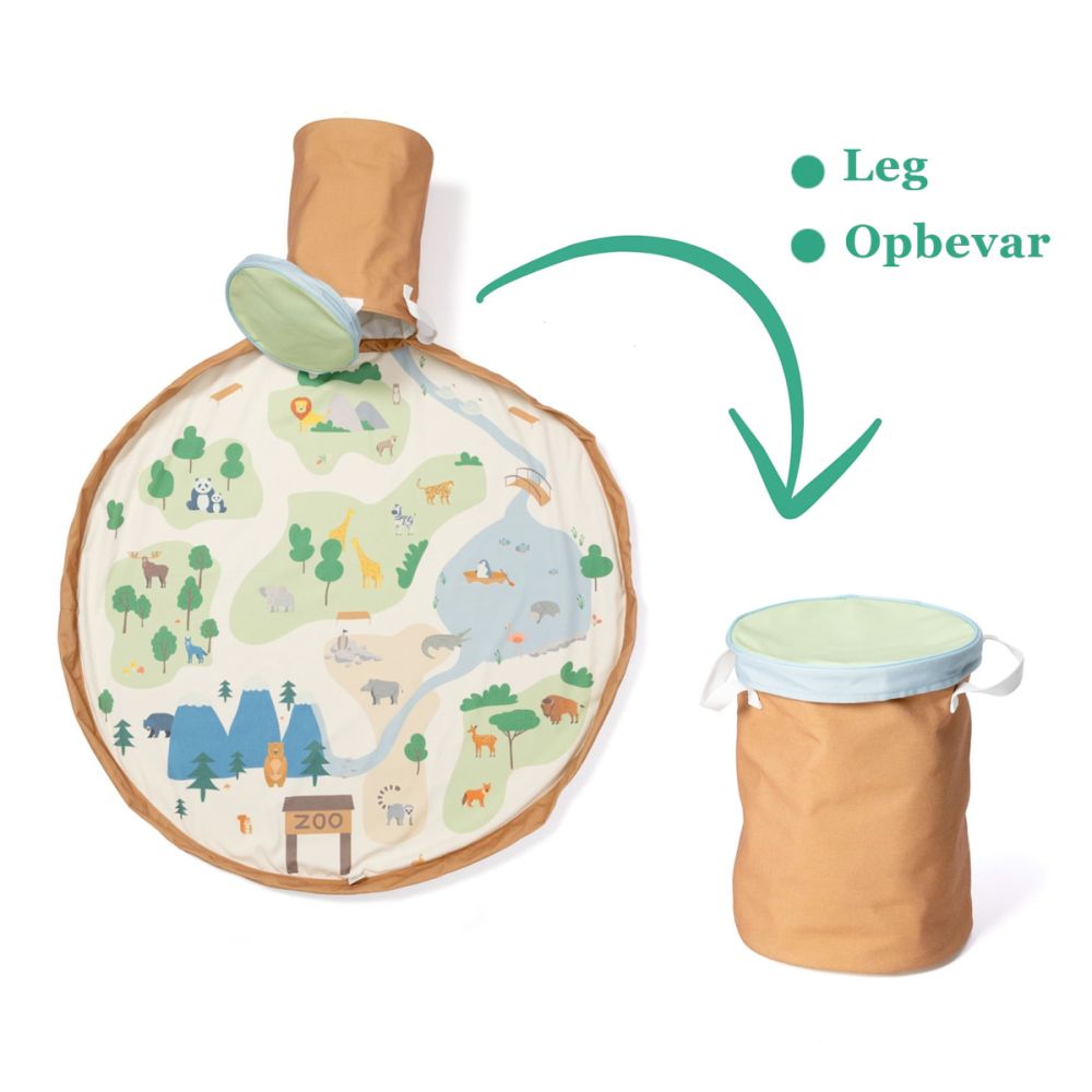 Soo by Play & Go ZOO og opbevaring 2i1
