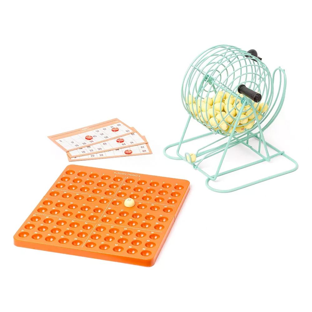 BINGO Retro inkl. bingoplader og trumle