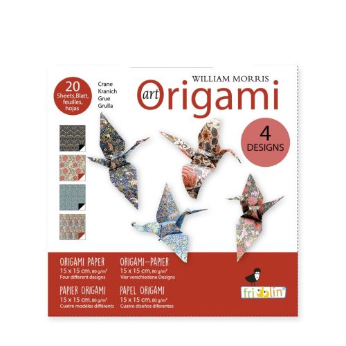 William Morris art Origami 20 ark