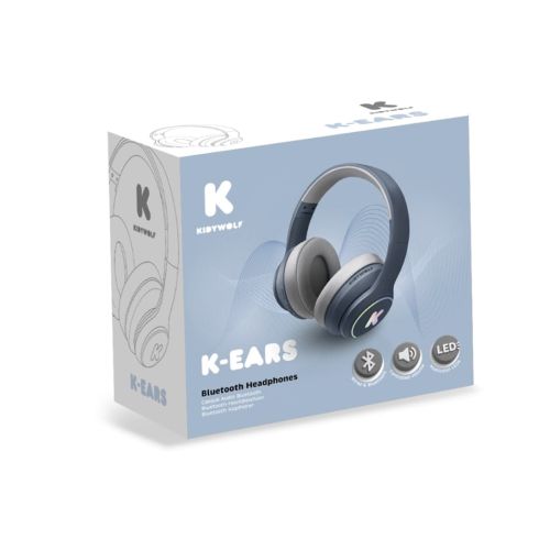 KidyWolf K-EARS - Bluetooth Headset blue