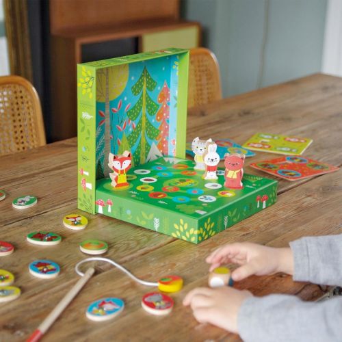 Djeco Ludo Wood spil 4 i1