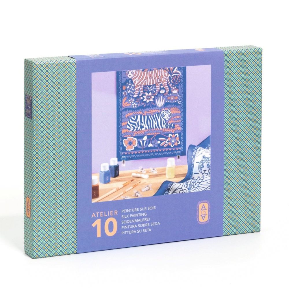 Djeco Atelier 10 Silkemaling - Atelier Grands Augustins 