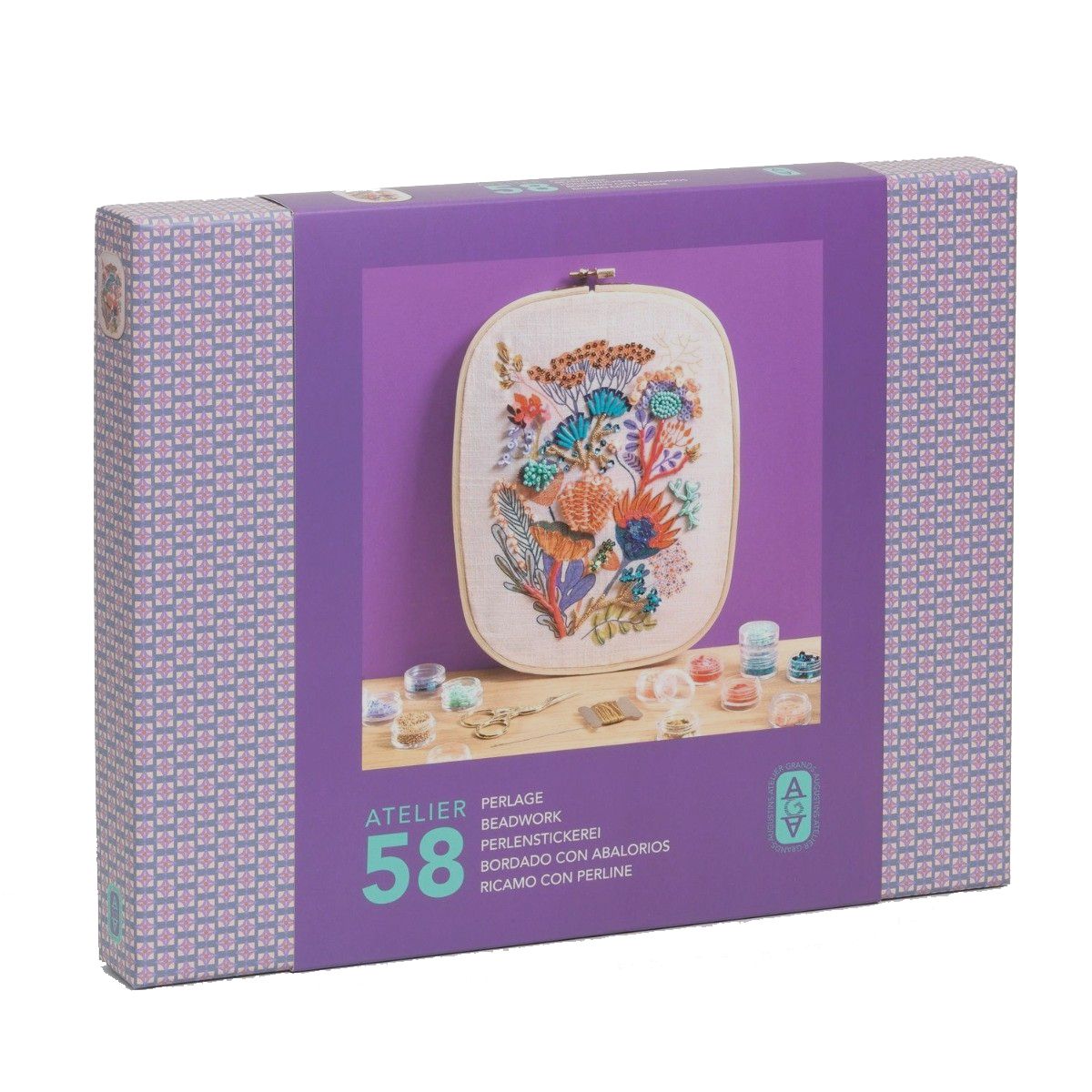 Djeco Atelier 58 Broderi med perler