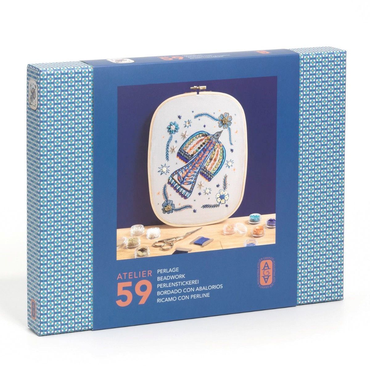 Djeco Atelier 59 Broderi med perler GA10059