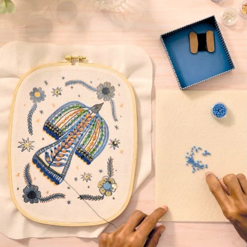 Djeco Atelier 59 Broderi med perler
