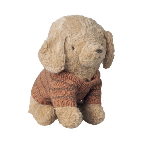 Maileg Hvalpetilbehør Small Strikket sweater i Koral