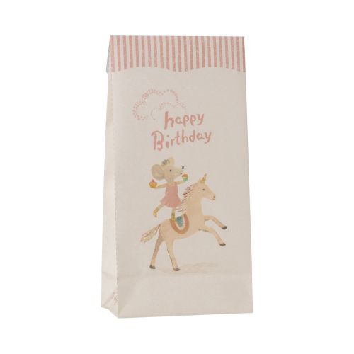 Maileg Papirspose Happy birthday Unicorn 12 stk