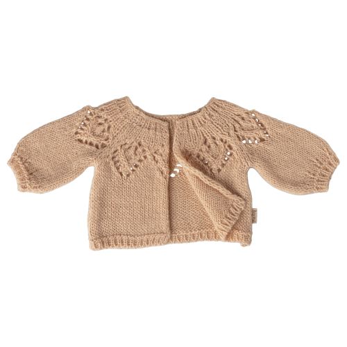 Malieg Strikket cardigan Size 4 i Lys rosa