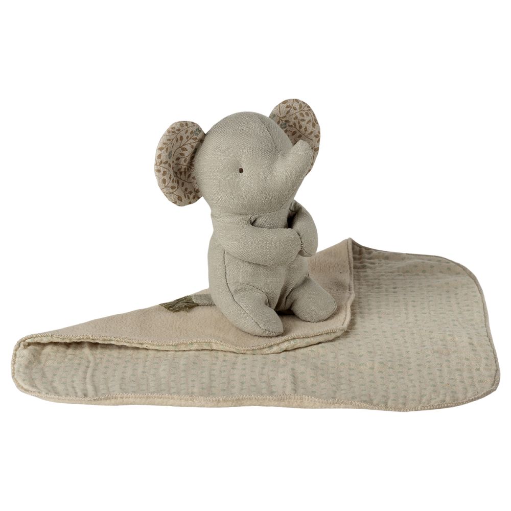 Maileg Lullaby friends Elefant Mini Grå
