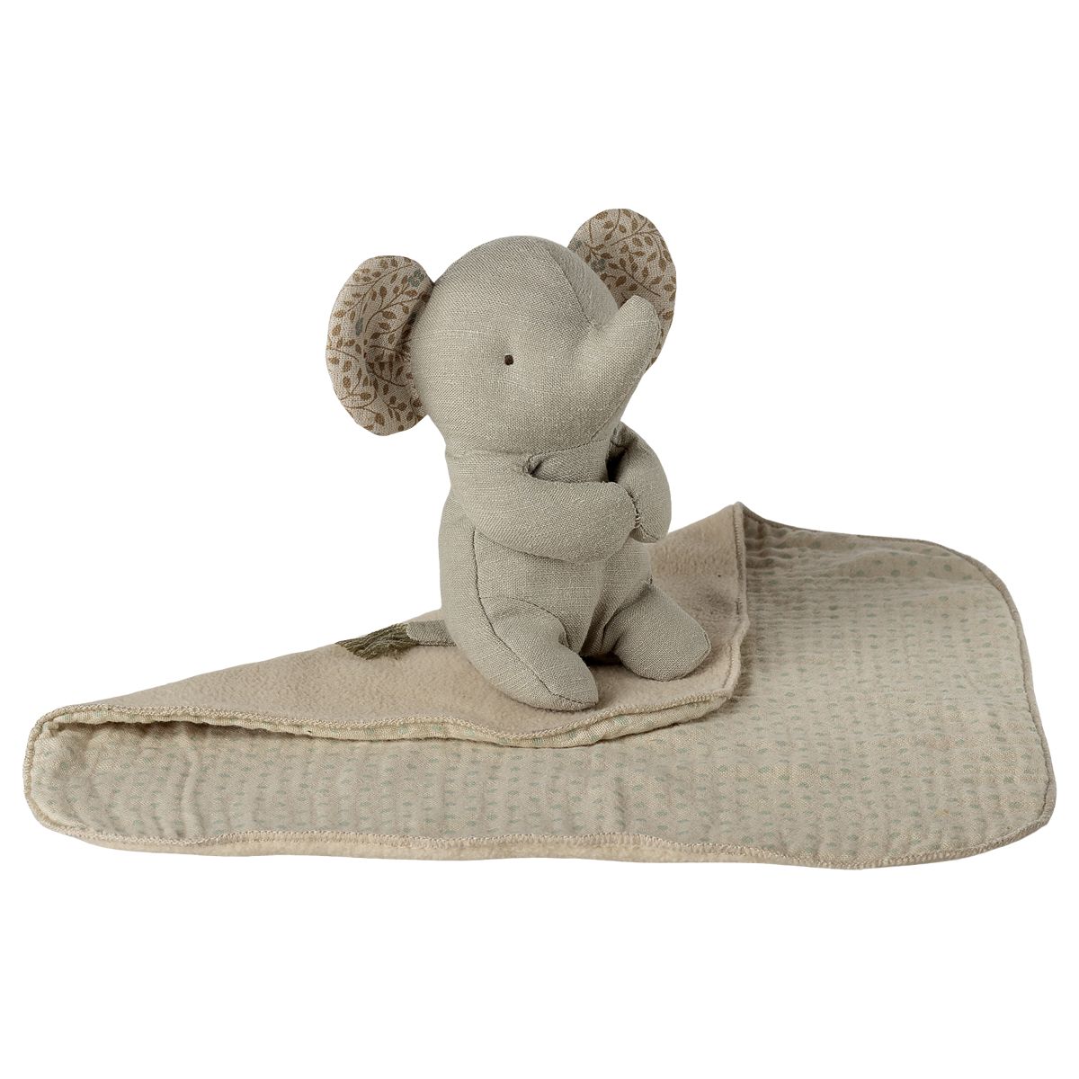 Maileg Lullaby friends Elefant Mini Grå