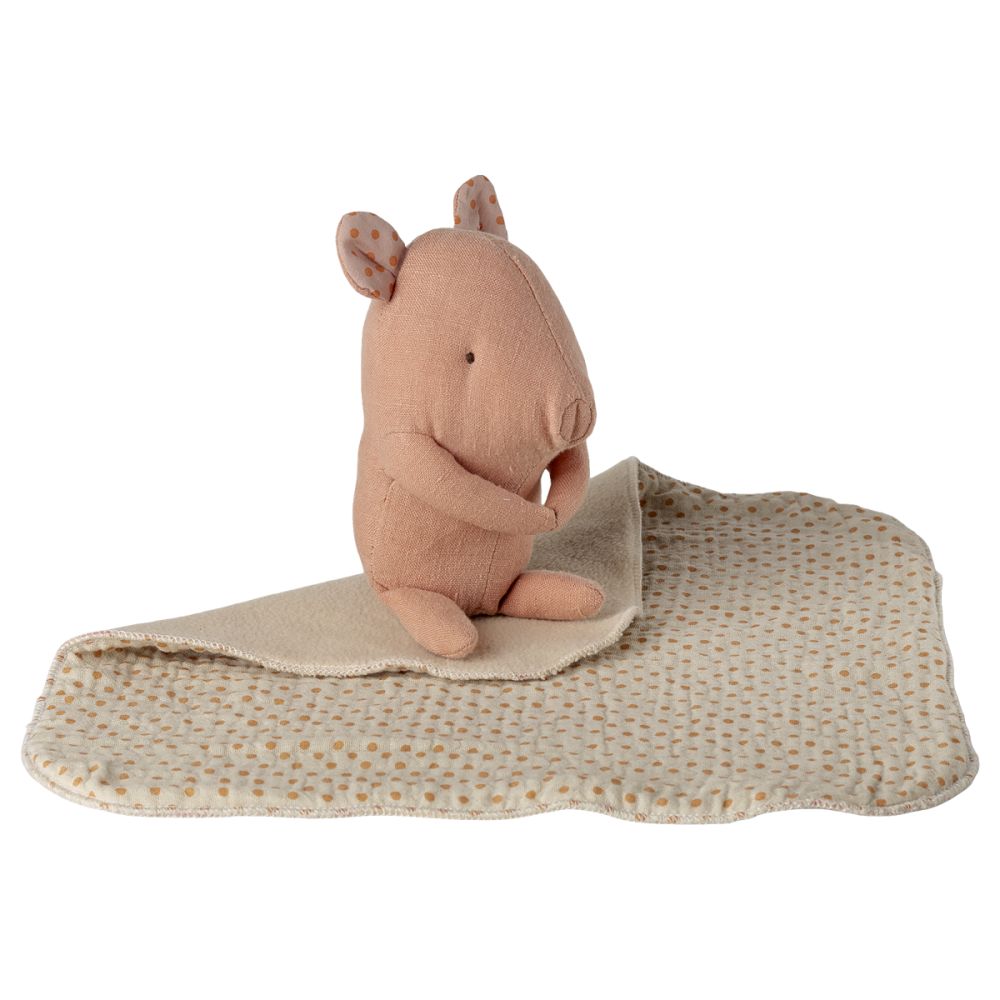 Maileg Lullaby friends Gris Mini Lyserød
