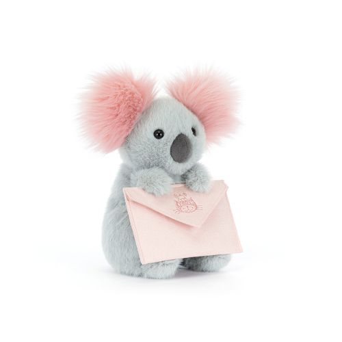 Jellycat Koala med Brev 23 cm 