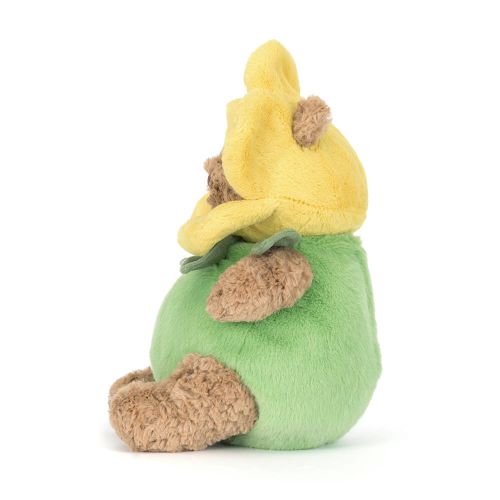 Jellycat Bartholomew Bjørn Daffodil blomster Outfit