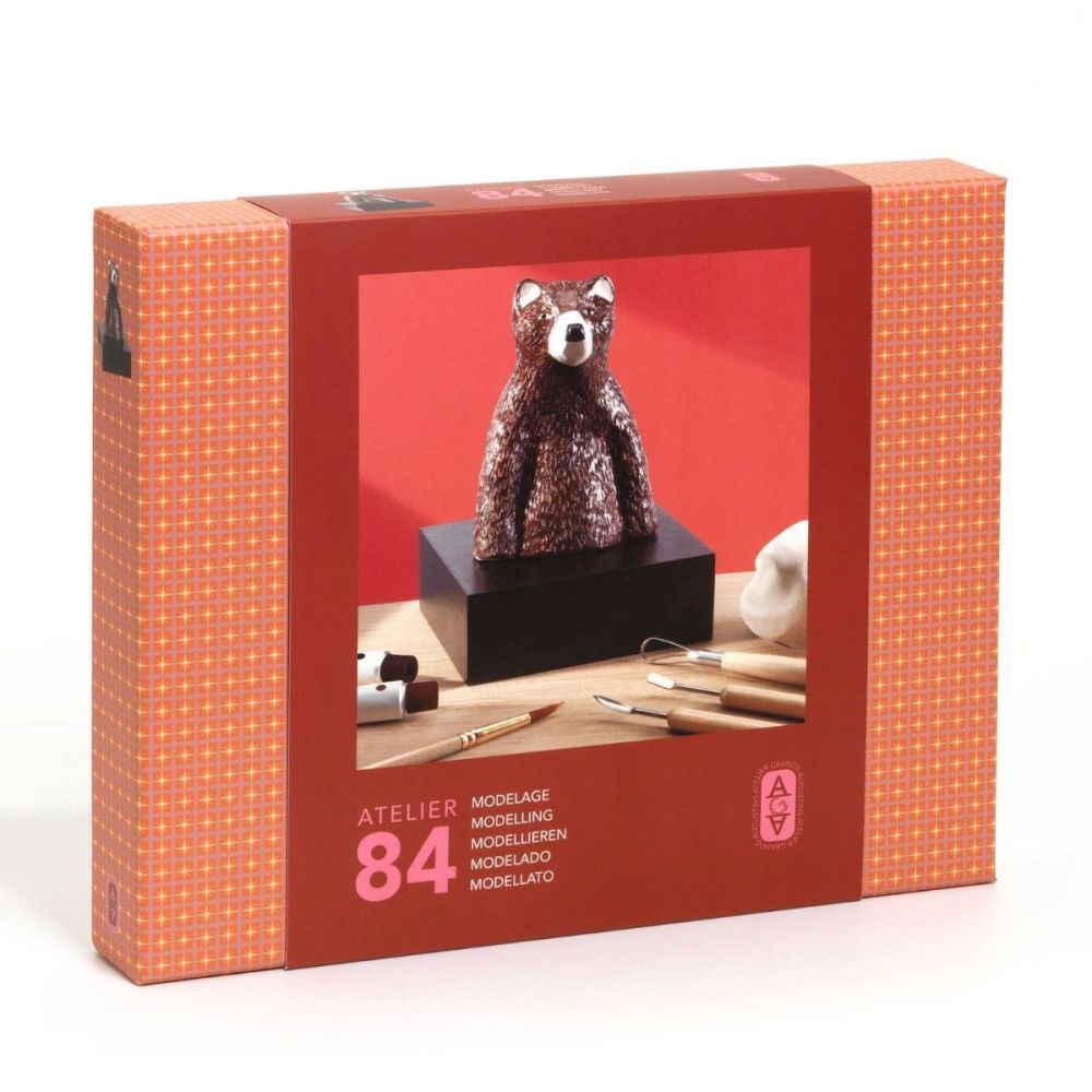 Djeco Atelier 84 Modellering Bjørn