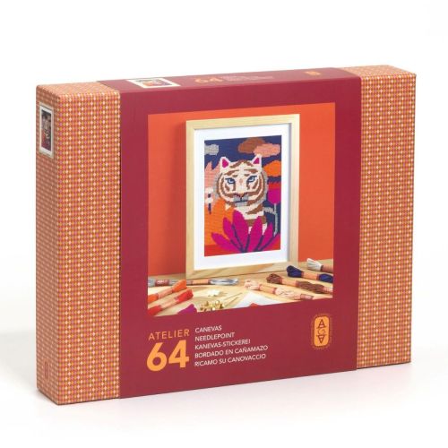 Djeco Atelier 64 Broderi Korssting