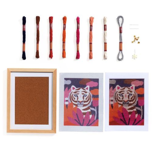 Djeco Atelier 64 Broderi Korssting